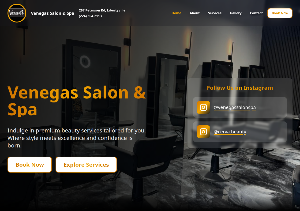 Venegas Salon & Spa screenshot